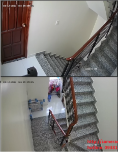 lắp camera ở cầu thang